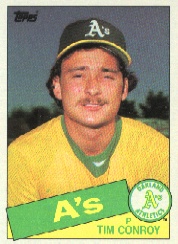 1985 Topps Baseball Cards      503     Tim Conroy